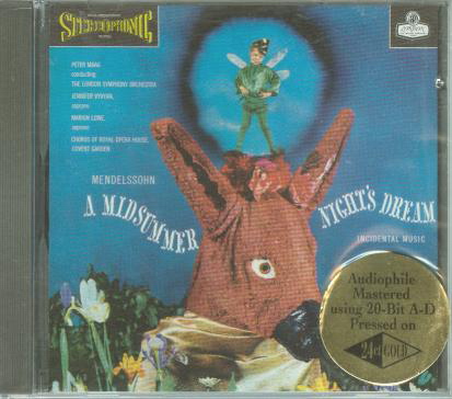 24K金碟《门德尔松：仲夏夜之梦》Mendelssohn_Midsummer Night's Dream_ape无损音乐